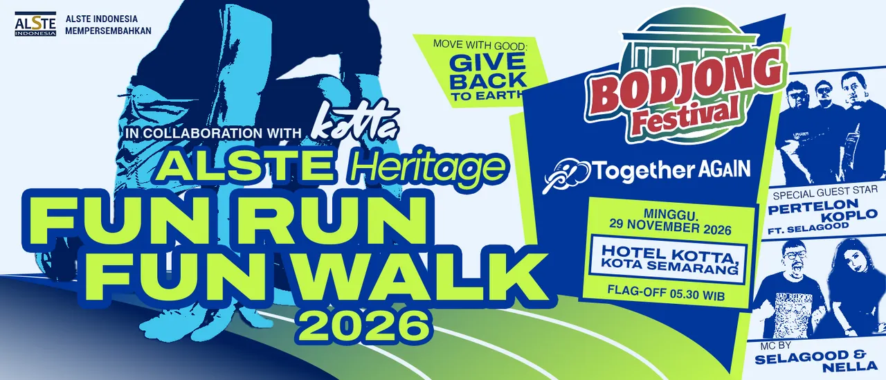 ALSTE HERITAGE FUN RUN AND FUN WALK in Collaboration with Hotel Kotta Semarang